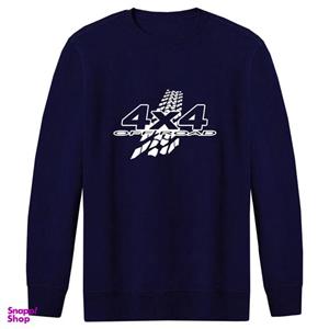 سویشرت مردانه طرح 4x4 کد F259 رنگ سرمه ای