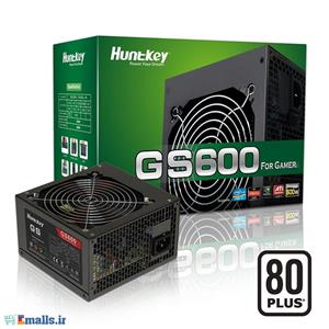 پاور هانت کی مدل جی اس 600 Huntkey GS600 80 Plus Computer Power Supply