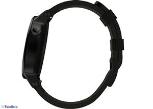 ساعت هوشمند موتورولا مدل 360 نسل دوم بند چرم مشکی سایز 42 میلیمتر Motorola 2nd Gen Black Leather Band 42mm Smart Watch 