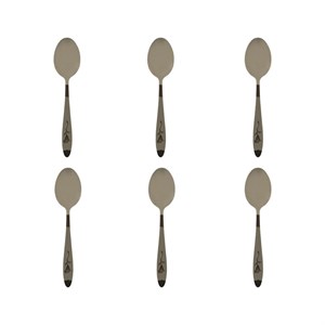 قاشق چای خوری مدل KZH بسته 6 عددی