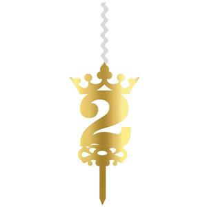 شمع تولد طرح عدد 2 کد CH2