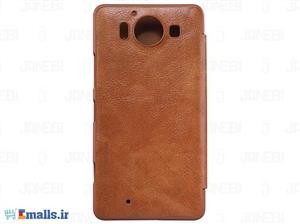 کیف چرمی Microsoft Lumia 950 مارک Nillkin Qin Microsoft Lumia 950 Qin leather case