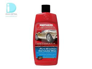 واکس مایع 3 خودرو مادرز مدل 5750 حجم 473 میلی لیتر Mothers 5750 Car California Gold Pure Brazilian Carnauba Wax 473mL