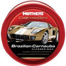 واکس کاسه ای خودرو مادرز مدل 5500 وزن 340 گرم Mothers 5500 Car California Gold Brazilian Carnauba Cleaner Wax 340g