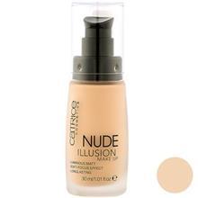    کرم پودر سری Nud Illusion مدل Nud Vanilla شماره 015 حجم 30 میلی لیتر کاتریس