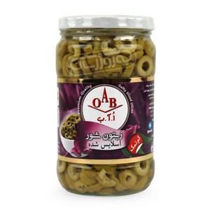 زیتون شور اسلایس شده  700 گرمی OAB