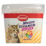 مکمل غذایی گربه سانال مدل  Multi Vitamin Salmon cup وزن 100گرم