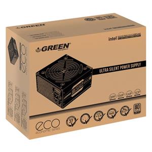 منبع تعذیه کامپیوتر مدل GP350A ECO Green GP350A ECO 80Plus Power Supply