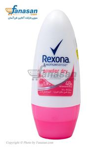 رول ضد تعریق زنانه رکسونا مدل Powder Dry حجم 50 میلی لیتر Rexona Powder Dry Roll On Deodorant For Women 50ml