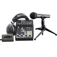 پکیج کامل ضبط استودیو بهرینگر مدل PODCASTUDIO Behringer PODCASTUDIO Recording Package