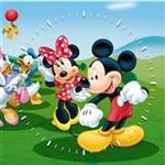 ساعت دیواری ویولت دکور مدل Mickeymouse S22