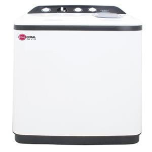 ماشین لباسشویی دوقلو کرال مدل TTW-96513D  ظرفیت 9.6 کیلوگرم Coral TTW-96513D Washing Machine 9.6 Kg