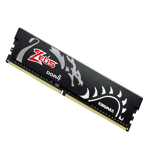 رم کامپیوتر کینگ مکس مدل Zeus Dragon با حافظه 16 گیگابایت و فرکانس 3200 مگاهرتز