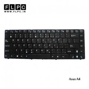 کیبورد لپ تاپ ایسوس Asus Laptop keyboard A4 مشکی-با فریم 