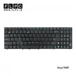 کیبورد لپ تاپ ایسوس Asus Laptop Keyboard N60 مشکی-با فریم