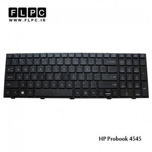 کیبورد لپ تاپ اچ پی HP Laptop Keyboard Probook 4545 مشکی-اینتر کوچک-بافریم