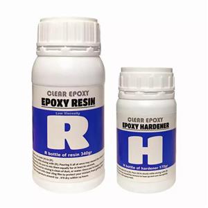 رزین اپوکسی دو جزئی مدل R-H کد B340170 حجم 510 میلی لیتر مجموعه 2 عددی