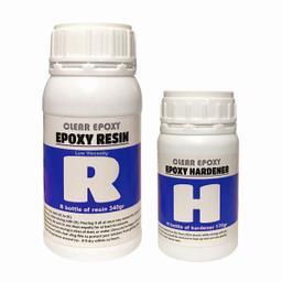 رزین اپوکسی دو جزئی مدل R-H کد B340170 حجم 510 میلی لیتر مجموعه 2 عددی