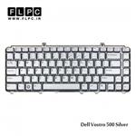 کیبورد لپ تاپ دل Dell laptop keyboard Vostro 500 نقره ای