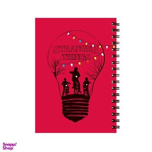 دفتر 60 برگ طرح stranger things کد D19