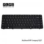 کیبورد لپ تاپ اچ پی HP laptop keyboard Compaq CQ57 مشکی
