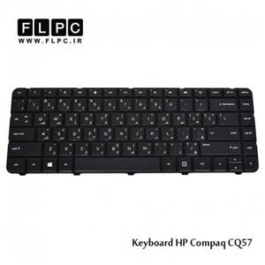 کیبورد لپ تاپ اچ پی HP laptop keyboard Compaq CQ57 مشکی 