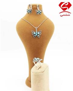 ست نقره مدل پروانه