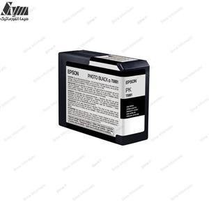 کارتریج چاپگر حرفه ای اپسون 80 میلی لیتر T5801 Photo Black Epson Stylus 3800-3880