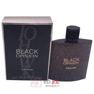 عطر زنانه جانوین Johnwin black opinion  حجم 100 میل