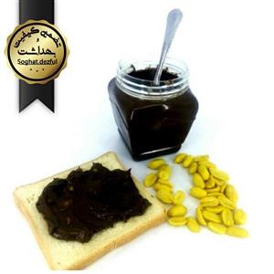 کرم ارده شکلاتی بادام زمینی خانگی(350 گرم)