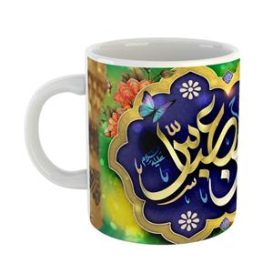 ماگ طرح میلاد امام حسین حضرت ابوالفضل امام سجاد کد M272