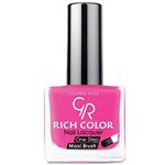 لاک ریچ کالر شماره 12 گلدن رز مدل Golden Rose Rich Color Nail Lacquer