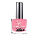 لاک ریچ کالر شماره 67 گلدن رز مدل Golden Rose Rich Color Nail Lacquer