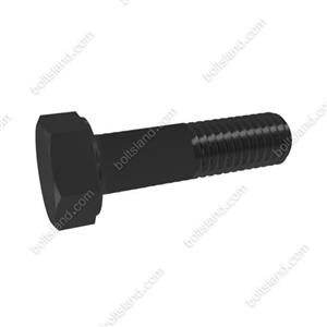 پیچ خشکه نیم دنده 10.9 قطر 6 طول 100 میلیمتر M 6*100