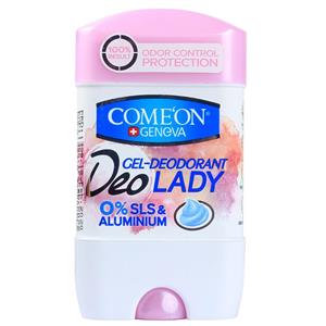 ژل دئودورانت بانوان کامان مدل Deo Lady حجم 75 میلی لیتر Comeon Deo Lady Gel Deodorant 75ml