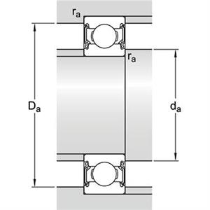 بلبرینگ 607-2RSH/C3 اس کا اف 