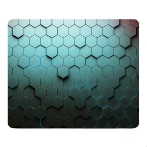 ماوس پد طرح 3D Hexagons مدل W11