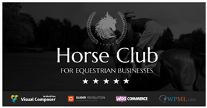 قالب وردپرس Horse Club