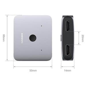 سوئیچ و اسپلیتر 1 به 2 Xiaomi Hagibis HDMI مدل HD0201 