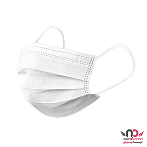 ماسک پرستاری سفید بسته 10 عددی