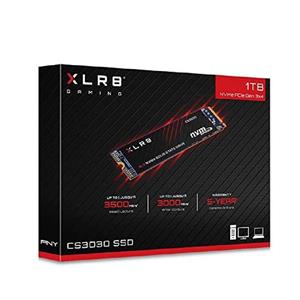 حافظه SSD اینترنال 1 ترابایت PNY GAMING XLR8 مدل CS3030 حافظه اس اس دی پی ان وای مدل XLR۸ CS۳۰۳۰ با ظرفیت ۱ ترابایت