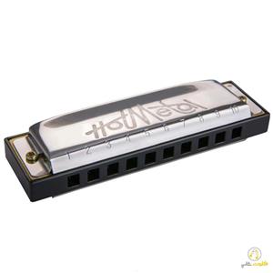 سازدهنی دیاتونیک هوهنر مدل هات متال C Hohner Hot Metal Harmonica 