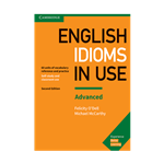 کتاب انگلیش ایدیمز این یوز ادونس ویرایش دوم English Idioms in Use Advanced 2nd نشر کمبریج