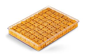 شیرینی نخودچی با تزیین کنجد