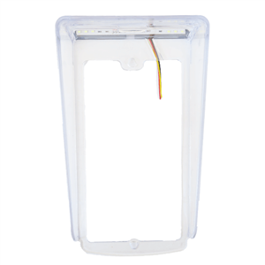 محافظ آیفون تصویری (بارانگیر اف اف) سایز متوسط – شفاف – چراغ دار