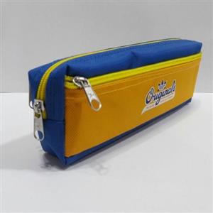 جامدادی پارچه ای 3 زیپ سلفون