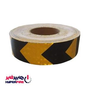 نوار هشدار شبرنگ مدل 302 طول 45 متر