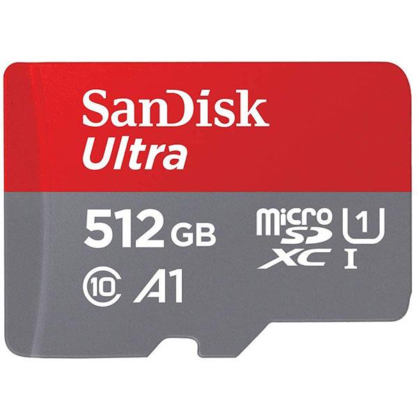 کارت حافظه microSDXC سن دیسک مدل Ultra کلاس 10 استاندارد UHS-I U1 سرعت 150MBps ظرفیت 512 گیگابایت