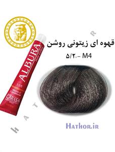 رنگ مو آلبورا مدل  M4 شماره 5.2 حجم 100 میلی لیتر