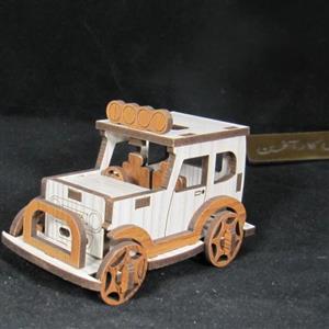 جیپ ماکت چوبی ماکت مجتبی